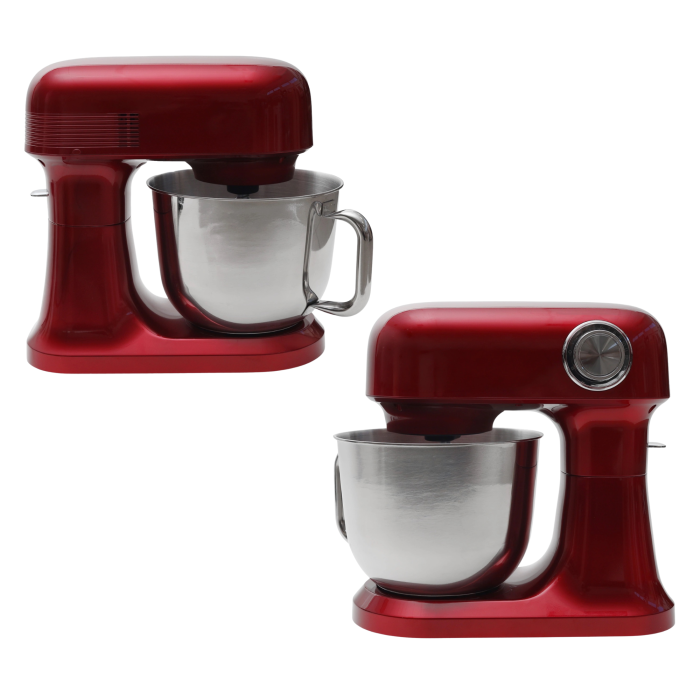 Robot de bucatarie planetar VarioShop®, 1500 W, bol inox 5 L, 12 trepte de viteza, functie PULSE, 3 accesorii de mixare, rosu [14]