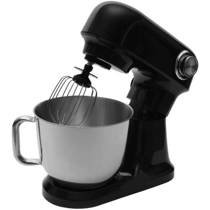Robot de bucatarie planetar VarioShop®, 1500W, bol inox 5L, mixer multifunctional pentru aluat, creme si frisca, 12 viteze, negru [11]
