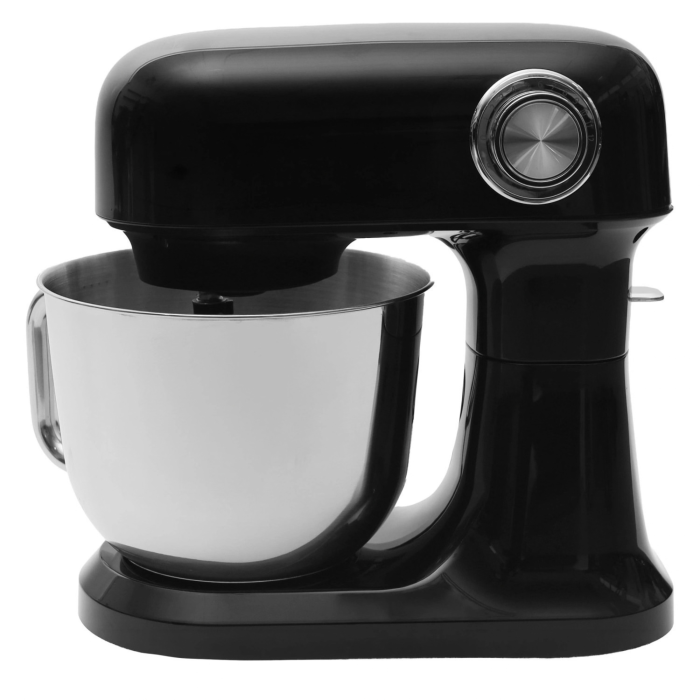 Robot de bucatarie planetar VarioShop®, 1500W, bol inox 5L, mixer multifunctional pentru aluat, creme si frisca, 12 viteze, negru [13]