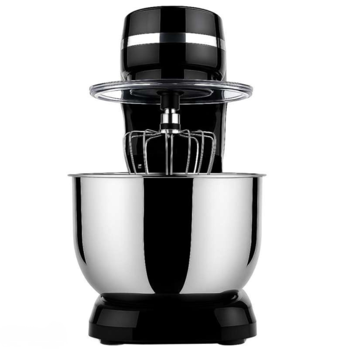 Robot de bucatarie planetar Varioshop 3 in 1, 3200W, bol 6L, mixer multifunctional pentru framantat, mixare si batere, negru [7]