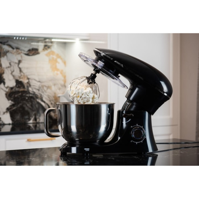 Robot de bucatarie profesional 2200W VarioShop®, 6 viteze, functie PULSE, cu bol 6.2L, accesorii si decorator cadou, Negru [7]