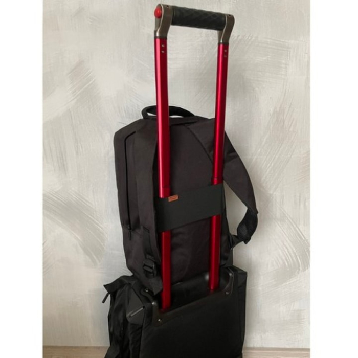Rucsac de Calatorie VarioShop®, Bagaj de Mana Usor, 20L, Compatibil cu Toate Companiile Aeriene, 40x20x25 cm, Negru [3]