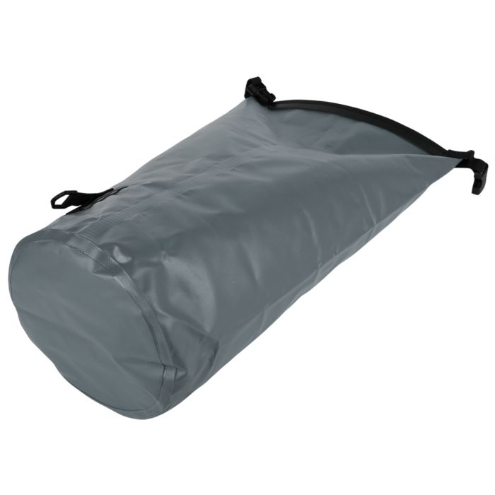 Rucsac impermeabil VarioShop®, 10L, pentru caiac, plaja, camping si drumetii, inchidere tip rulou, curea reglabila, compact, 50x29 cm, gri [8]
