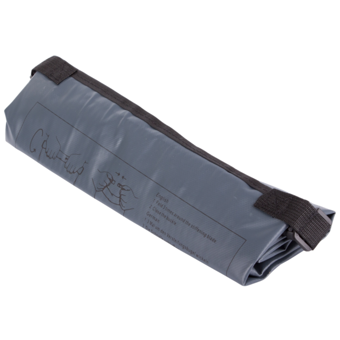 Rucsac impermeabil VarioShop®, 10L, pentru caiac, plaja, camping si drumetii, inchidere tip rulou, curea reglabila, compact, 50x29 cm, gri [5]