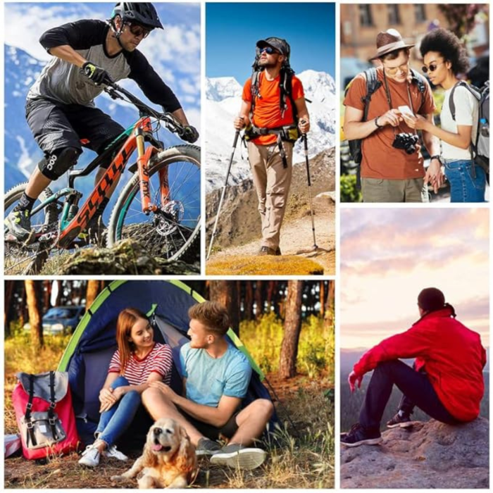 Rucsac militar/turistic 25l VarioShop®, cu husa de ploaie inclusa, material Oxford 900D, sistem MOLLE, catarame eliberare rapida, curele reglabile, ideal pentru drumetii si camping, Negru [5]