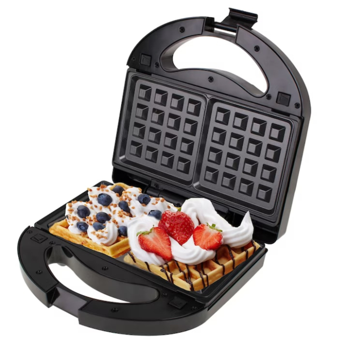 Sandwich-maker 3 in 1 VarioShop®, sandvisuri, vafe si gogosi, putere 850W, termostat automat, tavi detasabile cu invelis antiaderent, negru [15]