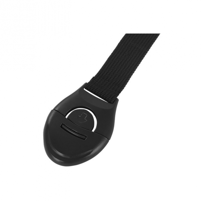 Set 10 bucati sigurante copii VarioShop®, flexibile, textile, protectie pentru blocare sertare, usa cuptor, dulap, ajustabile pe lungime, adeziv puternic, dimensiune 20 cm, Negru [12]