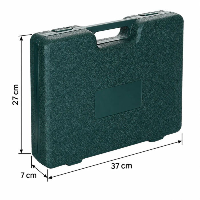 Set 10 unelte de gradinarit VarioShop®, pentru plantare, afanarea solului si tunderea plantelor, otel inoxidabil, pulverizator si valiza de transport [4]