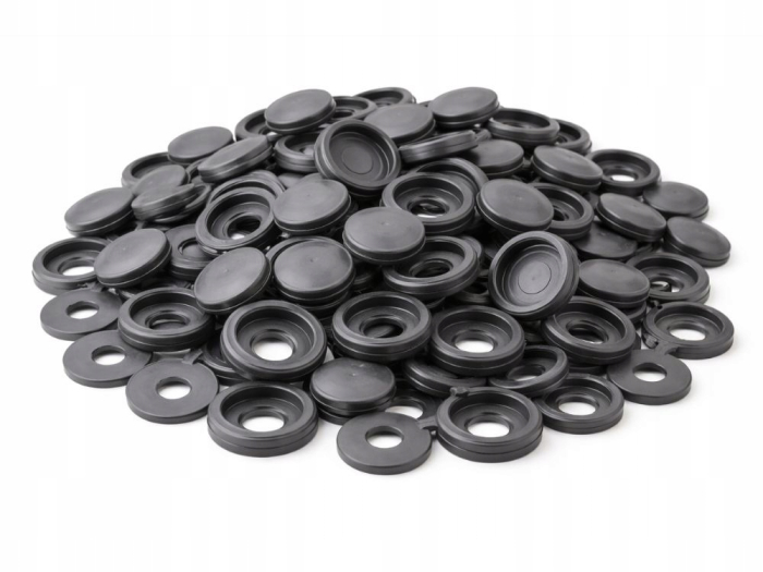 Set 100 capace pentru mascare șuruburi mobilier – culoare gri închis [7]