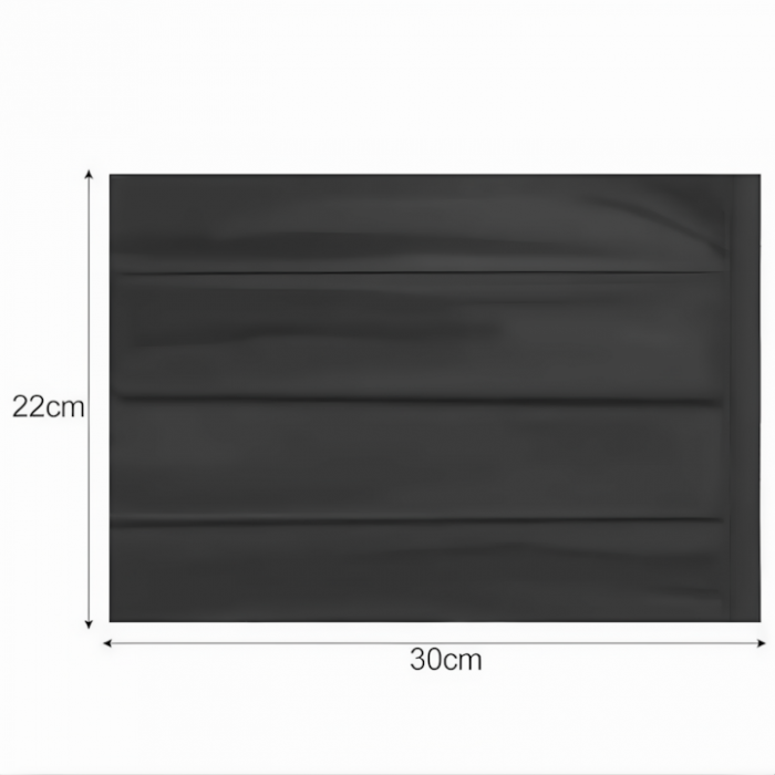Set 1000 de pungi igienice VarioShop® pentru caini, pisici cu distributor in forma de os, 22 x 30 cm, negru [17]