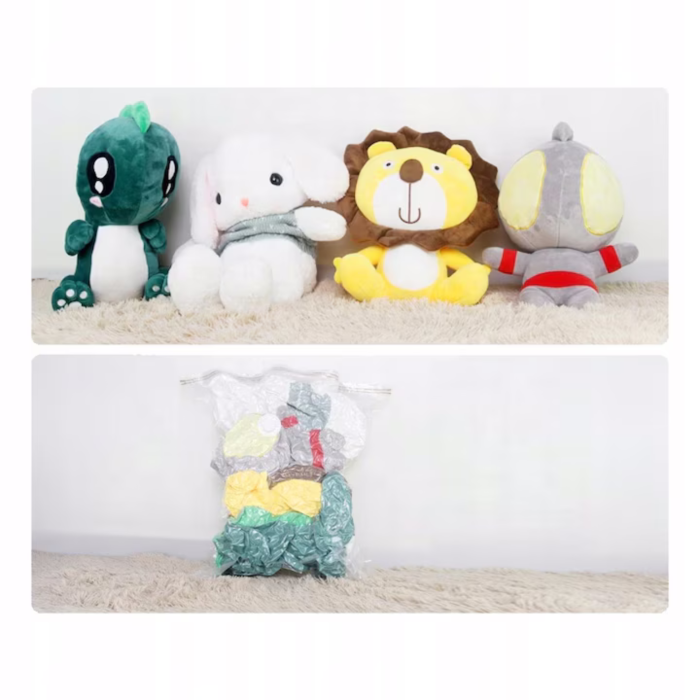 Set 15 saci de vidat VarioShop®, 50x70 cm, 60x80 cm, 70x100 cm, Alb [18]