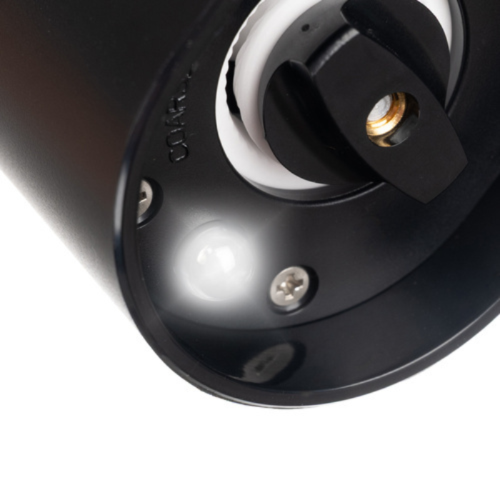 Set 2 rasnite electrice cu LED VarioShop®, mecanism ceramic durabil, capacitate 70 ml, reglare grosime macinare, functionare pe baterii, negru [11]