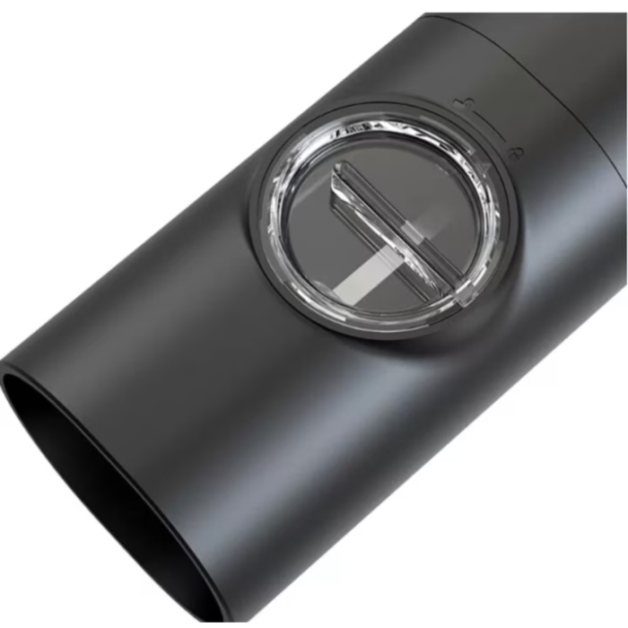 Set 2 rasnite electrice cu LED VarioShop®, mecanism ceramic durabil, capacitate 70 ml, reglare grosime macinare, functionare pe baterii, negru [19]