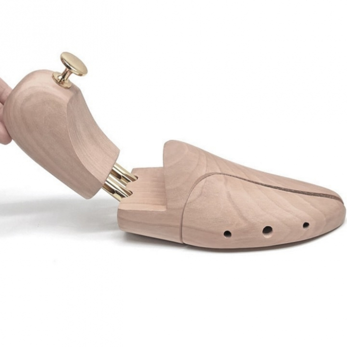 Set 2 Sanuri/Calapoade Reglabile VarioShop®, Marimea 39 - 40, Pentru Largit si Alungit Pantofi, Universal/Pentru Toate Tipurile de Pantofi si Incaltaminte, Unisex, Calitate Premium, Lemn de Pin [5]