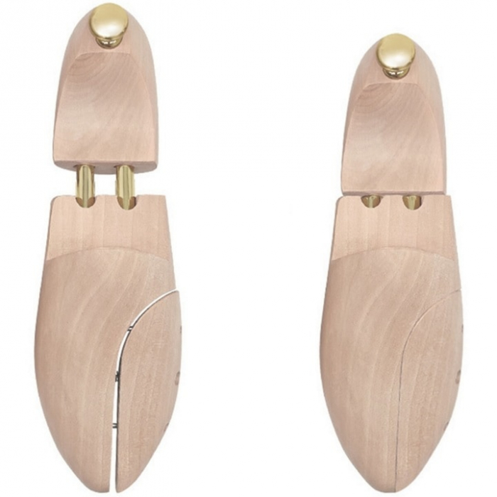 Set 2 Sanuri/Calapoade Reglabile VarioShop®, Marimea 39 - 40, Pentru Largit si Alungit Pantofi, Universal/Pentru Toate Tipurile de Pantofi si Incaltaminte, Unisex, Calitate Premium, Lemn de Pin [15]