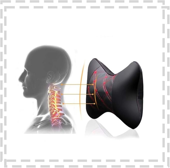 Set 2 tetiere auto VarioShop®, Protejeaza coloana cervicala, sunt Reglabile, Rezistente, Confortabile, Universale, Negru [12]
