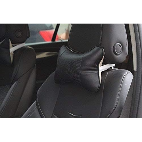 Set 2 tetiere auto VarioShop®, Protejeaza coloana cervicala, sunt Reglabile, Rezistente, Confortabile, Universale, Negru [63]