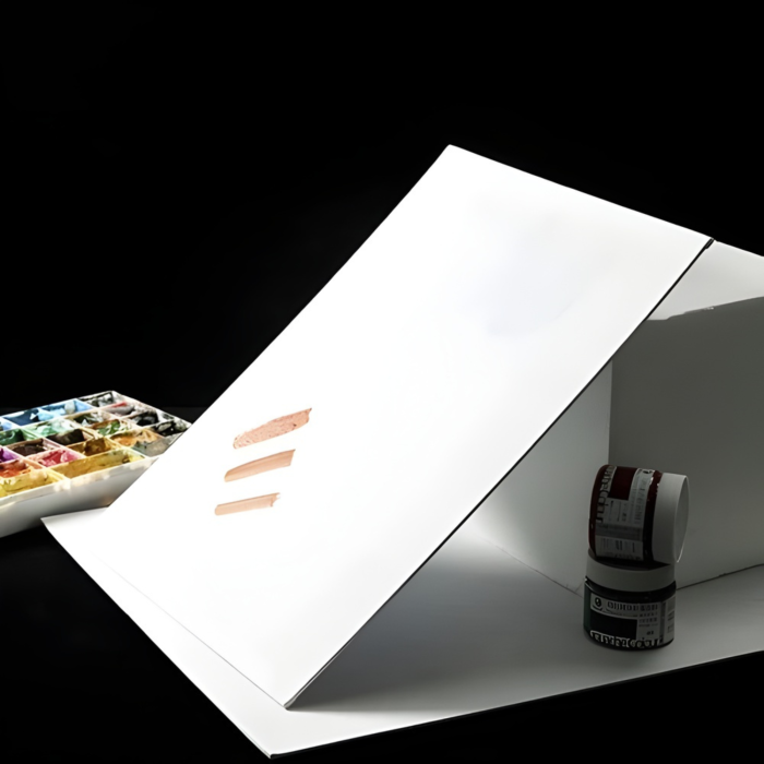 Set 4 panze pictura   VarioShop® 30x40 cm, panza bumbac amorsata, suport rigid MDF, ideale pentru acrilic, ulei si tehnici mixte [7]