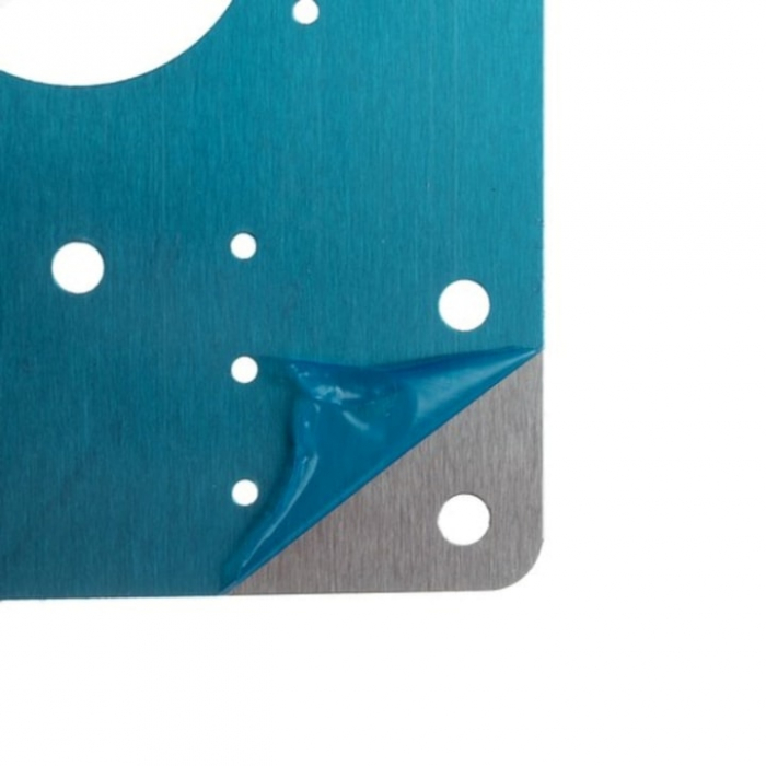 Set 4 Placi de Fixare pentru Repararea Balamalelor VarioShop®, Utilizare Universala, Usor de Montat, 24 Suruburi Incluse, Otel Inoxidabil, 9 x 9 cm, Argintiu [17]