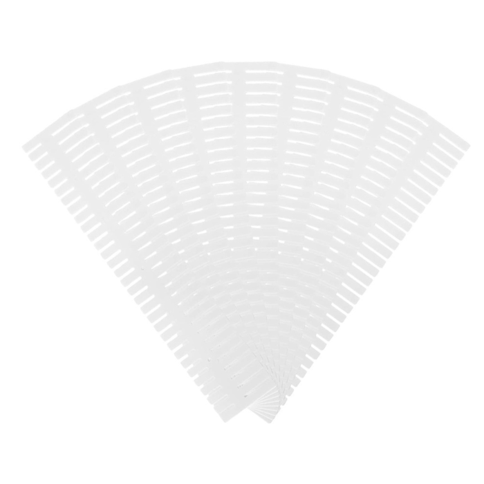 Set 4 separatoare organizatoare sertare VarioShop®, divizoare reglabile pentru dulap, comoda sau birou, 39 segmente, 47 x 7 cm, Alb [8]