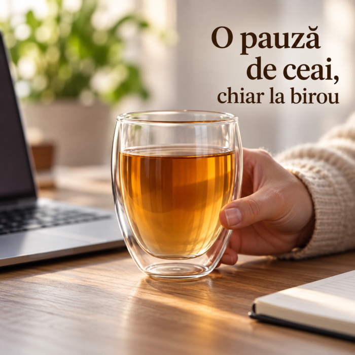 Set 6 pahare termoizolante VarioShop, pentru cafea, ceai si bauturi reci, perete dublu, fara maner, sticla borosilicata, 350 ml, transparente [5]