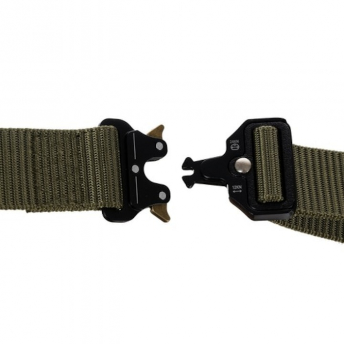 Set borseta si centura militara pentru barbati VarioShop®, 2 compartimente, buzunar pentru telefon, rezistenta la apa, 13 x 5 x 17 cm, Verde [9]