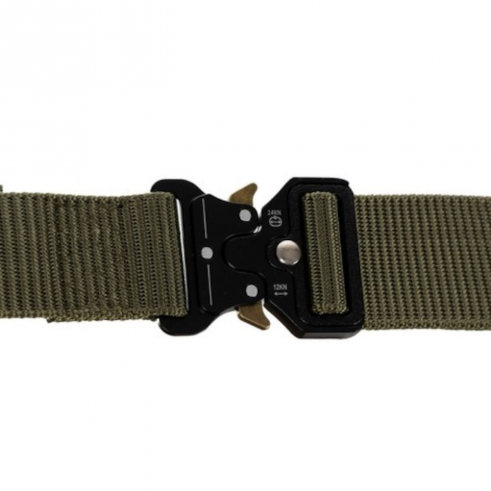 Set borseta si centura militara pentru barbati VarioShop®, 2 compartimente, buzunar pentru telefon, rezistenta la apa, 13 x 5 x 17 cm, Verde [8]