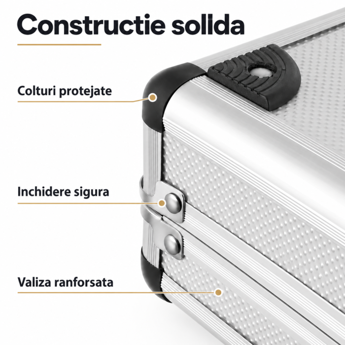 Set carote diamantate VarioShop®, 5 bucati, M14, diametre 6/8/10/35/68 mm, freza conica 2-50 mm, strat diamantat 15 mm, adaptor si valiza inclusa [7]