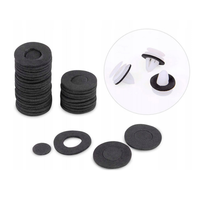 Set Cleme Auto Tapițerie 680 Piese și Accesorii Demontare 45 Piese, 23 Dimensiuni, cu Organizator, Varioshop, Clipsuri Fixare Panouri Uși, Bare și Interior Auto [6]