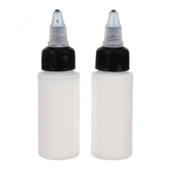 Set de Vopsele pentru Textile VarioShop®, 24 Culori Vibrante, 10 ml, 2 Pensule Incluse, Non-toxic, Compatibilitate Larga, Usor de Folosit, Multicolor [6]