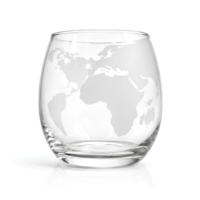 Set decantor VarioShop®, pentru whisky si bauturi, cu nava decorativa, potrivit pentru servire si cadou, 4 pahare, dop si suport, sticla, negru [10]
