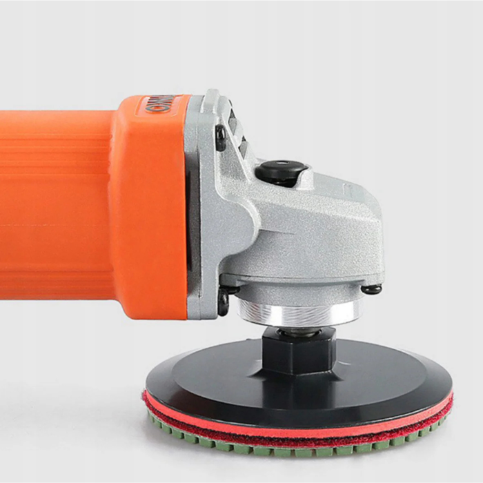 Set discuri diamantate de slefuit si lustruit VarioShop®, 9 piese, 100 mm, adaptor M12, pentru gresie, marmura, piatra, beton [4]