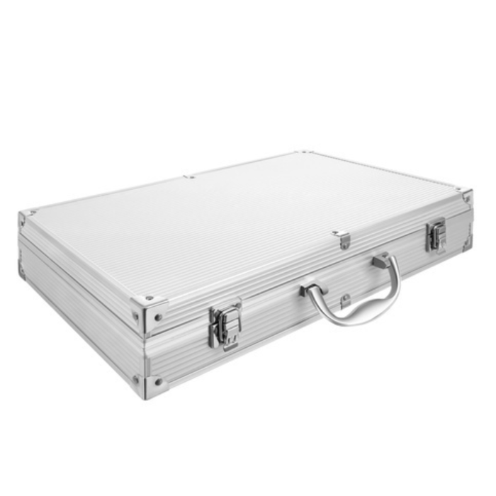 Set Gratar Profesional 26 Piese Inox Varioshop cu Valiza XXL – Accesorii BBQ Complete - Cleste, Spatula, Cutite, Furculite, Perie, Condimente [9]