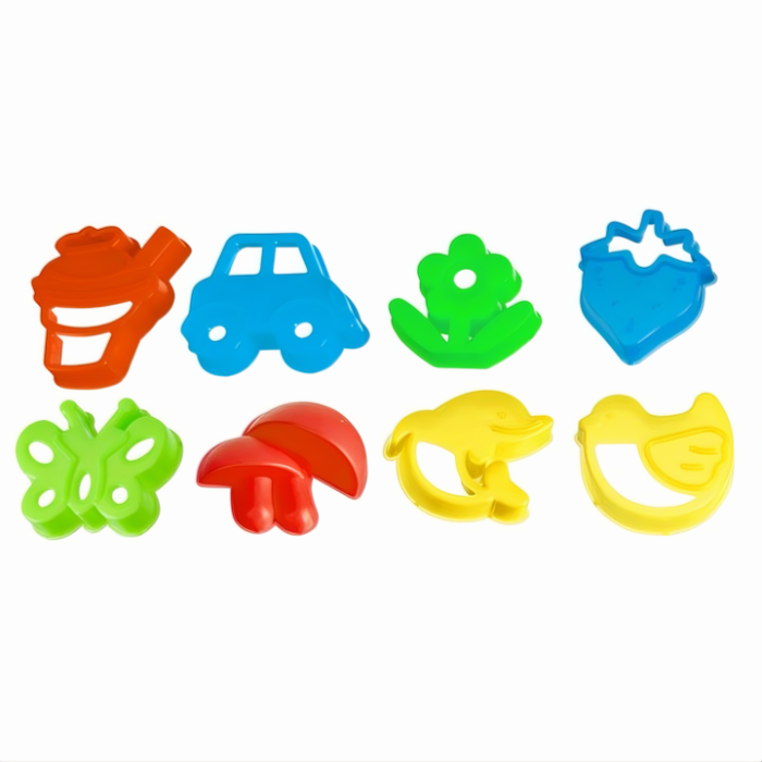 Set Nisip Kinetic VarioShop®, Sand Art, Dezvolta Creativitatea si Imaginatia, Include 14 Forme pentru Modelat si Alte Accesorii, Tavita Gonflabila, Pompa de Mana, 2Kg, Dimensiune Tavita 43x57cm, Multi [6]