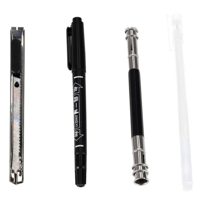 Set Profesional pentru Desen si Schitare VarioShop®, 54 de Articole cu Creioane Grafit si Carbune, Caiet de Schite A5, Husa Organizatoare [10]