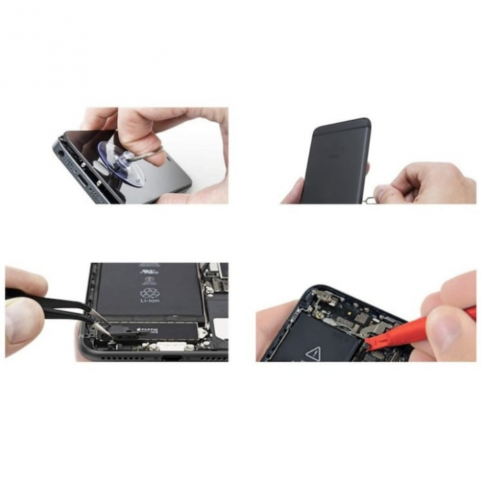 Set Surubelnite de Precizie 110 in 1 VarioShop®, 98 Biti, Ventuza, Penseta, Magnetizare, Maner Ergonomic, Carcasa Depozitare, pentru Electronice, Electrocasnice, Mobilier, Telefoane, Macbook, iMac, iP [16]