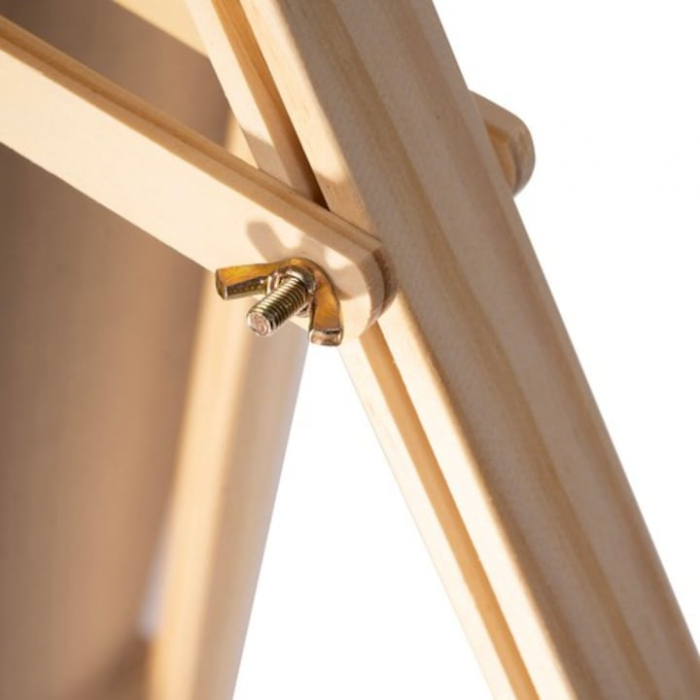 Sevalet pentru Pictura VarioShop®, din Lemn, Pliabil, Inaltime reglabila maxim 170 cm, Bej [12]