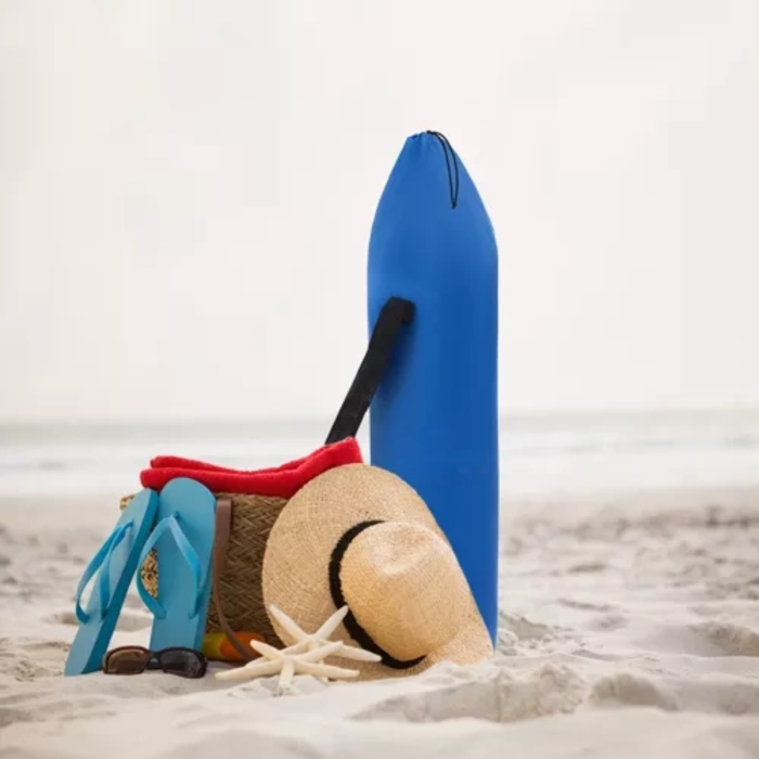 Sezlong plaja pliabil VarioShop®, cadru metalic stabil, material impermeabil, usor si portabil, suport 110 kg, pentru camping, pescuit si gradina [3]