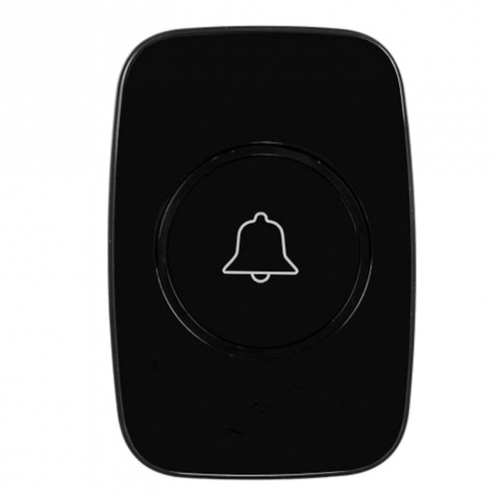 Sonerie fara fir VarioShop®, 5 nivele de volum, 60 de melodii, 1 receptor, raza de actiune 300 m, LED, Plug and Play, impermeabila IP44, 110 dB max, Negru [7]
