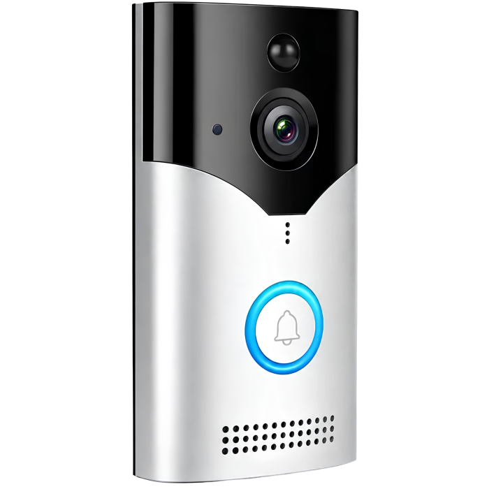 Sonerie fara fir VarioShop®, camera 4MP, Wi-Fi, difuzor, vizualizare live pe telefon, mod nocturn IR, comunicare bidirectionala [9]