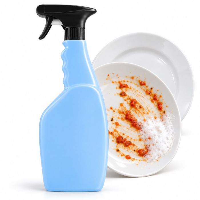 Spray degresant pentru vase VarioShop®, cu spuma activa, indeparteaza grasimea si resturile uscate, inainte de spalarea la masina, 750 ml [6]