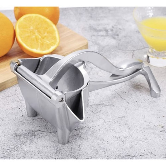 Storcator Manual de Fructe si Citrice VarioShop®, Presa Solida din Aluminiu, Stoarcere Eficienta, Curatare Usoara, 20x12x10 cm [7]