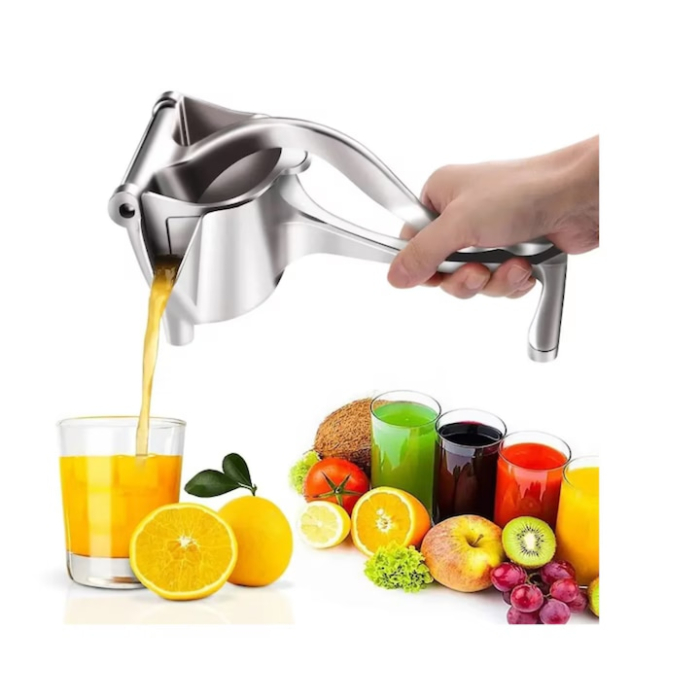 Storcator Manual de Fructe si Citrice VarioShop®, Presa Solida din Aluminiu, Stoarcere Eficienta, Curatare Usoara, 20x12x10 cm [10]