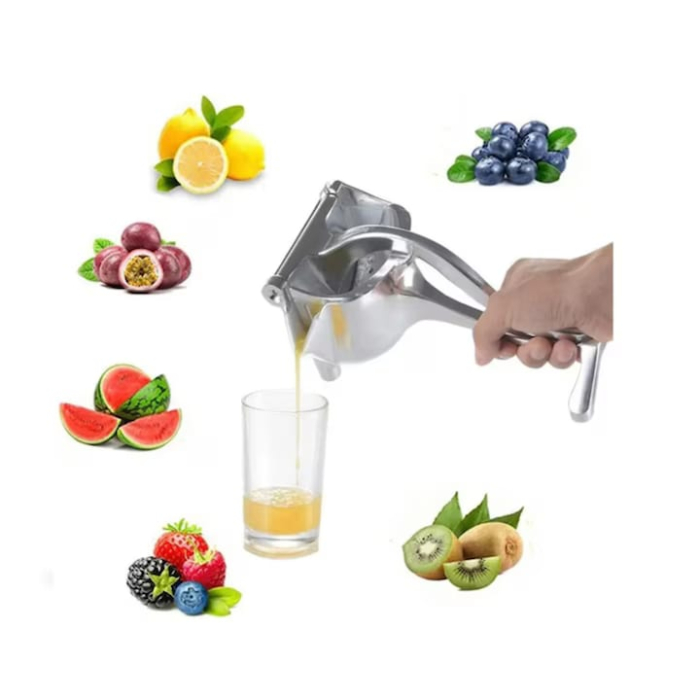 Storcator Manual de Fructe si Citrice VarioShop®, Presa Solida din Aluminiu, Stoarcere Eficienta, Curatare Usoara, 20x12x10 cm [8]