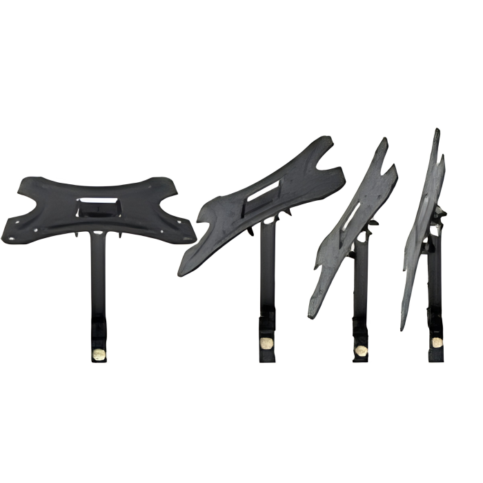 Suport de perete pentru televizor VarioShop®, cu rotire 180°, compatibil 32-55 inch, prindere 200x200 mm, sarcina maxima 22 kg, negru [6]