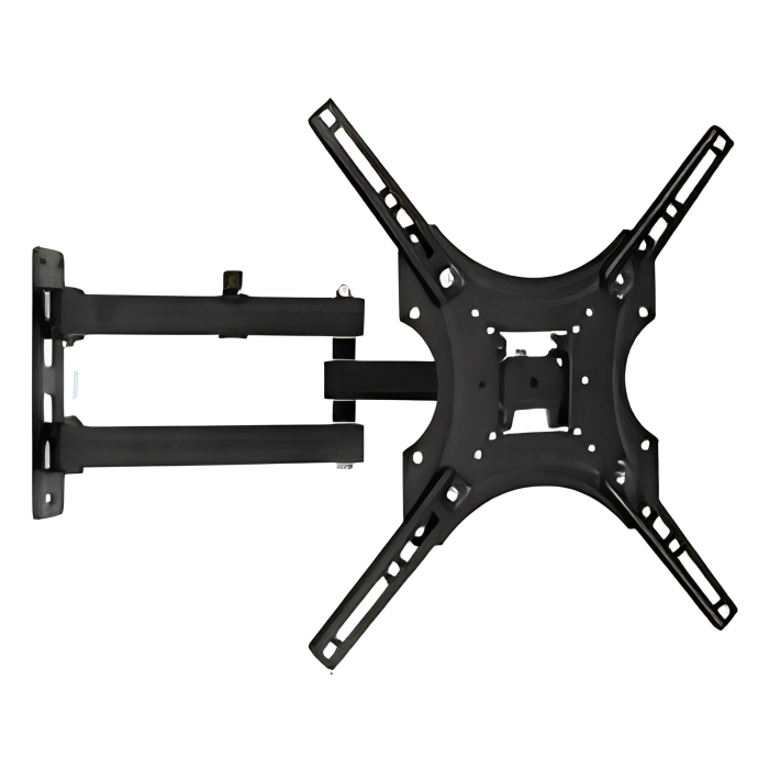 Suport de perete pentru televizor VarioShop®, cu rotire 180°, compatibil 32-55 inch, prindere 200x200 mm, sarcina maxima 22 kg, negru [8]