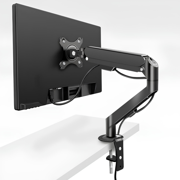 Suport monitor de birou VarioShop®, reglabil pe inaltime, ecrane 17-32 inch, rotire 360°, sarcina maxima 10 kg [5]