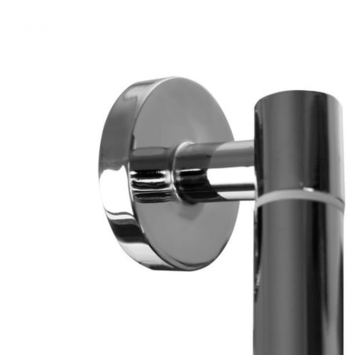 Suport pentru prosoape VarioShop®, pentru baie, bucatarie, design elegant, 4 brate mobile, 360 de grade, otel inoxidabil, dimensiune 43 x 35 cm, Argintiu [18]