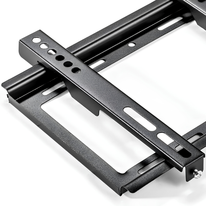 Suport perete TV VarioShop®, 14–42 inch, compatibil LCD si LED, sustine pana la 25 kg, prindere VESA, structura din otel, suruburi si accesorii de montaj incluse, negru [7]
