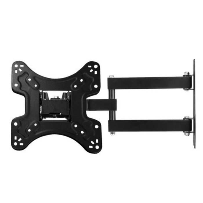 Suport TV de perete VarioShop®, universal, 14–55 inch, reglabil, înclinare ±15°, sarcină maximă 22 kg, negru [10]